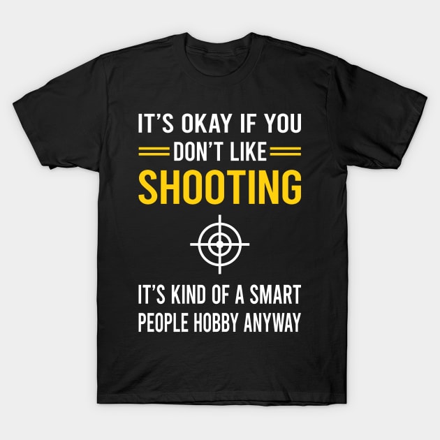 Smart People Hobby Shooting T-Shirt by Bourguignon Aror